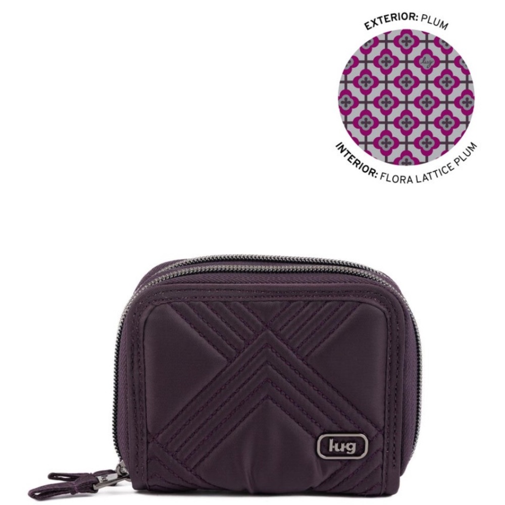 💜Lug Splits2 Compact RFID Wallet 💜🦄🌂